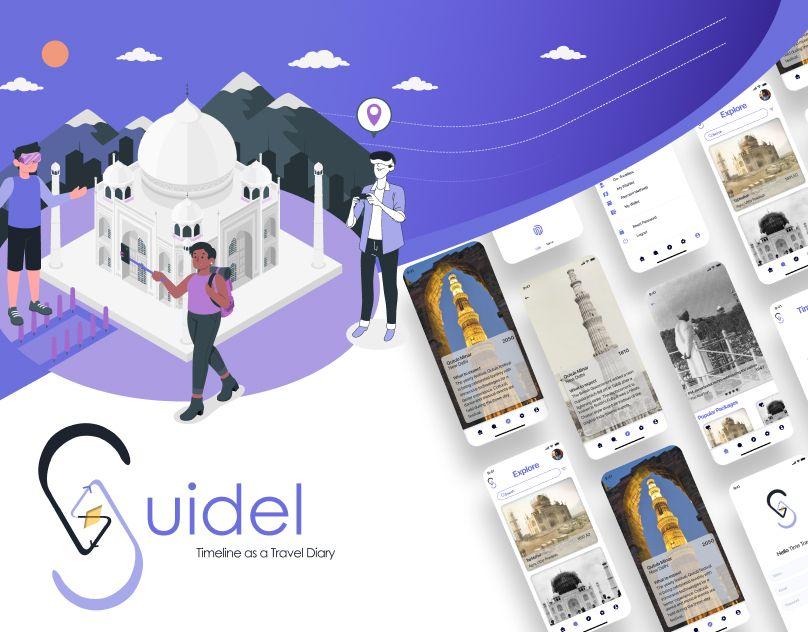 Guidel: Timeline as a Travel Diary